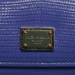 مملوكة مسبقًا حقيبة كلتش دولتشي أند غابانا DG جلد أصفر ديسكو