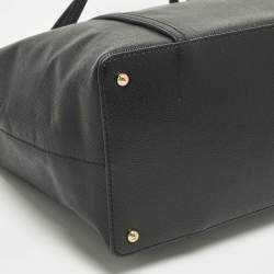 مملوكة مسبقًا حقيبة يد دولتشي أند غابانا ميس إسكيب جلد أسود بسحاب