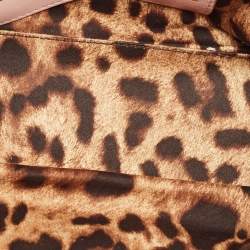 Pre Owned Dolce & Gabbana DG Millennials Pink Quilted Leather Shoulder Bag