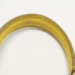 Pre Owned حقيبة دولتشي أند غابانا "ميس سيسيلي" جلد نقشة السحلية أخضر أفوكادو صغيرة بيد علوية