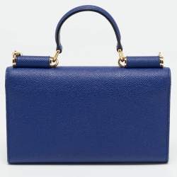 مملوكة مسبقًا محفظة دولتشي أند غابانا مس سيسيلي سلسلة جلد أحمر