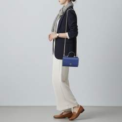 مملوكة مسبقًا محفظة دولتشي أند غابانا مس سيسيلي سلسلة جلد أحمر