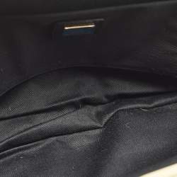 Pre Owned Dolce & Gabbana Miss Norma Brown/Beige Leopard Print Calf Hair Clutch