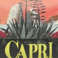 Pre Owned Dolce & Gabbana Miss Sicily Medium Capri Printed Multicolor Leather Top Handle Bag