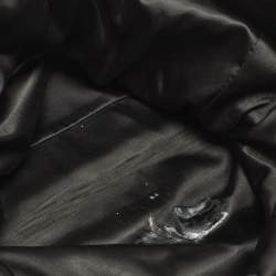 Pre Owned Dolce & Gabbana Miss Kristen Black/Silver Leather and Sequins Shopper Tote