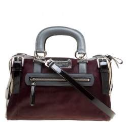 Dolce and Gabbana Multicolor Calfhair/Suede/Leather and Exotic Skin Miss Easy Way Boston Bag