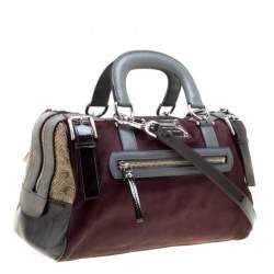 Dolce and Gabbana Multicolor Calfhair/Suede/Leather and Exotic Skin Miss Easy Way Boston Bag