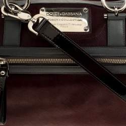 Dolce and Gabbana Multicolor Calfhair/Suede/Leather and Exotic Skin Miss Easy Way Boston Bag