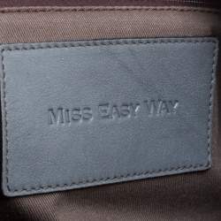 Dolce and Gabbana Multicolor Calfhair/Suede/Leather and Exotic Skin Miss Easy Way Boston Bag