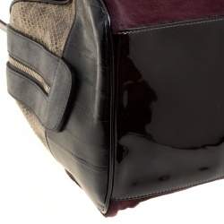 Dolce and Gabbana Multicolor Calfhair/Suede/Leather and Exotic Skin Miss Easy Way Boston Bag