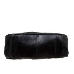 مملوكة مسبقًا Dolce & Gabbana Black Leather Miss Romantique Satchel