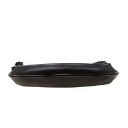 Pre Owned Dolce & Gabbana Black Leather Shoulder Bag