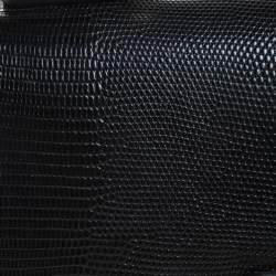 Pre Owned حقيبة دولتشي أند غابانا "ميس مونيكا" متوسطة بيد علوية جلد سحلية بارز أسود