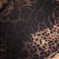 Pre Owned Dolce & Gabbana Brown Leather Front Pocket Sicily Tote