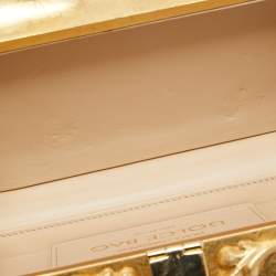 Dolce & Gabbana Multicolor Acrylic Mirrored Baroque Dolce Box Bag