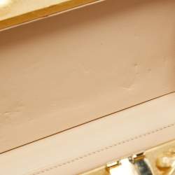 Dolce & Gabbana Multicolor Acrylic Mirrored Baroque Dolce Box Bag