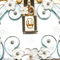 Dolce & Gabbana Multicolor Acrylic Mirrored Baroque Dolce Box Bag
