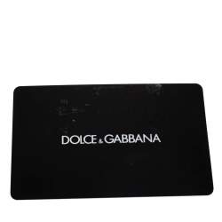Dolce & Gabbana Pink Lizard Embossed Leather Studded Boom French Wallet