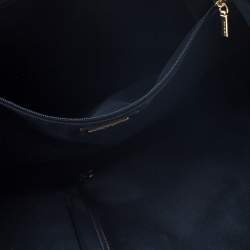 Pre Owned Dolce & Gabbana Brown Leopard Print Canvas and Leather Miss Escape Tote