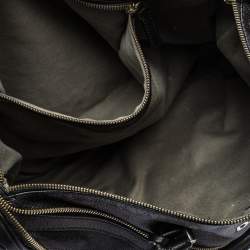 Pre Owned Dolce & Gabbana Black Leather Boston Bag