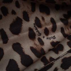 مملوكة مسبقًا Dolce & Gabbana Red Patent Leather Chain Frame Clutch