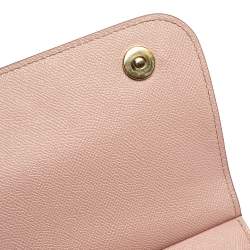 مملوكة مسبقًا حقيبة دولتشي أند غابانا ميس سيسيلي متوسطة يد علوية جلد وردي