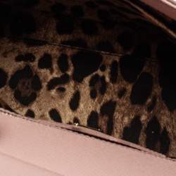 مملوكة مسبقًا حقيبة دولتشي أند غابانا ميس سيسيلي متوسطة يد علوية جلد وردي