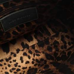 مملوكة مسبقًا حقيبة يد دولتش أند غابانا مس أكسبريس جلد خضراء داكنة 