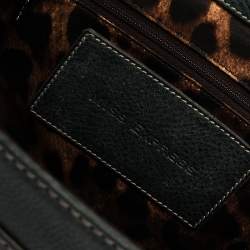 مملوكة مسبقًا حقيبة يد دولتش أند غابانا مس أكسبريس جلد خضراء داكنة 