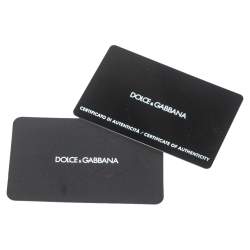 Pre Owned Dolce & Gabbana Blue Leopard Print Canvas Large Miss Sicily Top Handle Bag