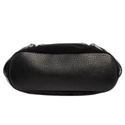 Dolce & Gabbana Black Suede and Leather Miss Loop Hobo