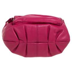 Dolce & Gabbana Pink Leather Mindy Hobo Bag