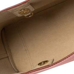 مملوكة مسبقًا Dolce & Gabbana Red Leather Escape Ocean Tote