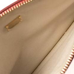 مملوكة مسبقًا Dolce & Gabbana Red Leather Escape Ocean Tote