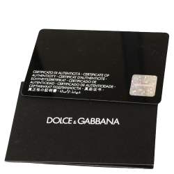 Dolce & Gabbana Burgundy Lizard Embossed Leather Medium Miss Monica Top Handle Bag