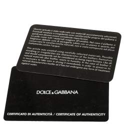 مملوكة مسبقًا حقيبة دولتشي أند غابانا ميس سيسيلي جلد ثعبان أخضر داكن متوسطة بيد علوية