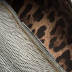 مملوكة مسبقًا حقيبة دولتشي أند غابانا ميس سيسيلي متوسطة جلد نقشة السحلية أخضر افوكادو