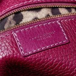 Pre Owned Dolce & Gabbana Fuchsia Leather D-Ring Tote