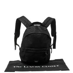 Dolce & Gabbana Bambino Black Nylon Backpack