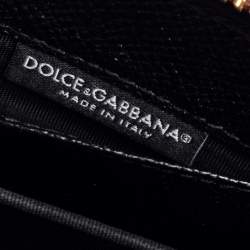 Pre Owned Dolce & Gabanna Multicolor Floral Leather Coin Purse