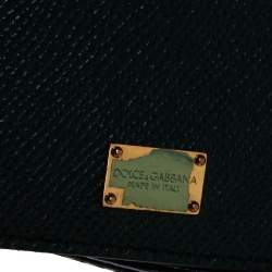 Pre Owned Dolce & Gabbana Green Leather Medium Miss Sicily Top Handle Bag