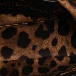 Pre Owned Dolce & Gabbana Black Quilted Leather DG Millennials Shoulder Bag