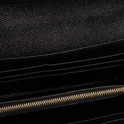 مملوكة مسبقًا محفظة بسلسلة دولتشي أند غابانا سيسيلي سمارت غلوس جلد مطبوع متعدد الألوان