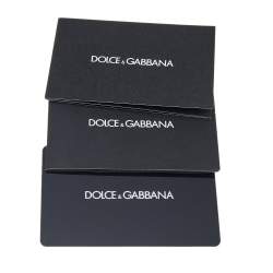 مملوكة مسبقًا Dolce & Gabbana Multicolor Floral Print Leather And Python Leather Lucia Shoulder Bag