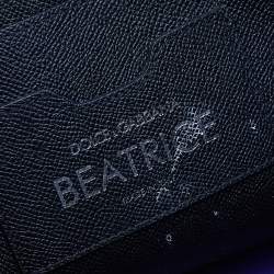 Pre Owned حقيبة يد توتس دولتشي أند غابانا بياتريس جلد أسود