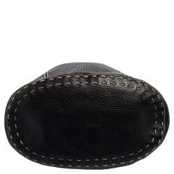 مملوكة مسبقًا حقيبة باكت دولتشي أند غابانا أربطة جلد أسود