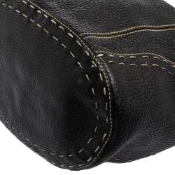 مملوكة مسبقًا حقيبة باكت دولتشي أند غابانا أربطة جلد أسود