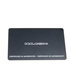 Pre Owned حقيبة بيد علوية دولتشي أند غابانا ميس سيسيلي جلد طباعة ورد أسود متوسطة