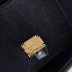 مملوكة مسبقًا حقيبة دولتشي أند غابانا ميس سيسيلي جلد  مطبوع نقشة الفهد يد علوية صغيرة