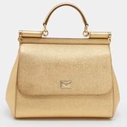 Dolce gabbana 2025 gold bag